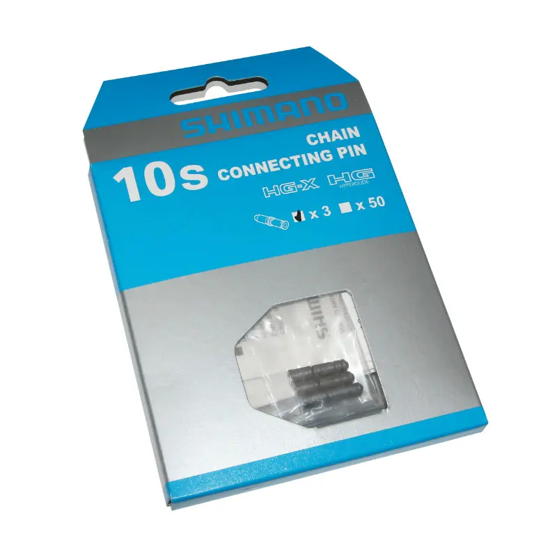 Connecteur de chaîne vélo 10 vitesses Shimano (pin-ampoule) - Blister de 3 pièces