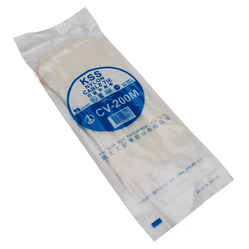 Kabelbinder Nylon Rilsan 2,5x200 mm transparent P2R (Packung mit 100)
