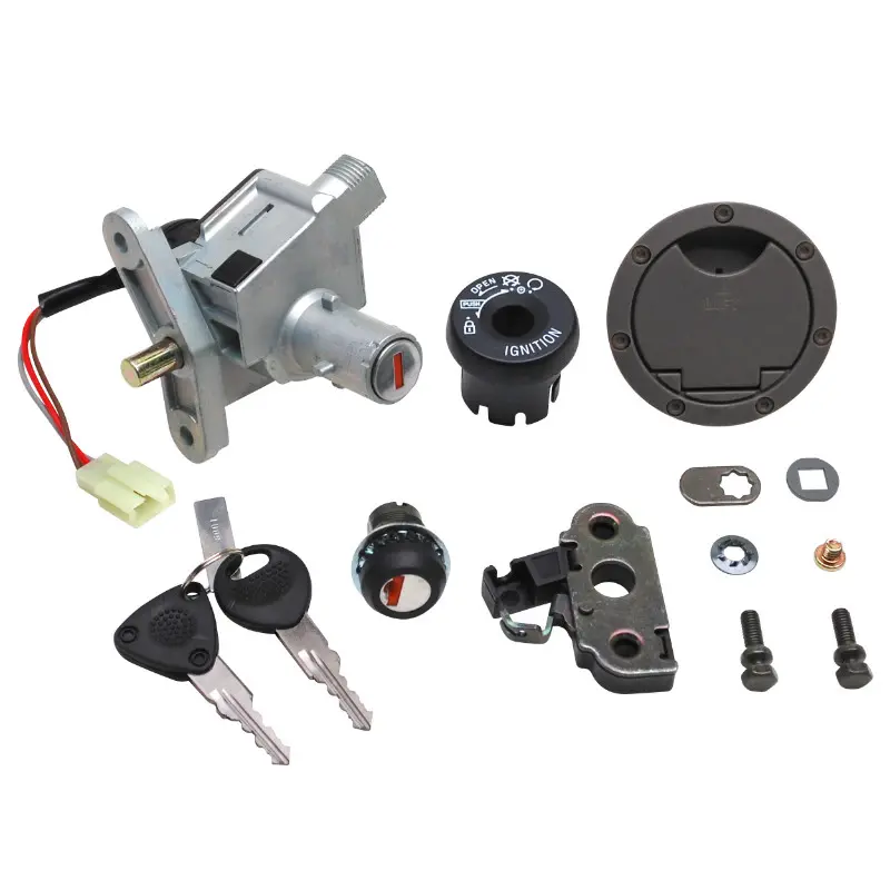 کی سوئچ P2R MBK Nitro 50 2003+ / Yamaha Aerox 50 2003+ (3 تاروں والا) سیڈ لاک اور فیول کیپ کے ساتھ