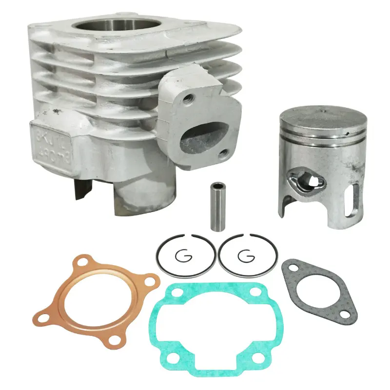 Cylindre P2R adaptable MBK Ovetto 50 2T / Yamaha Neos 50 2T / Aprilia SR 50 2T / Malaguti F10 F12 50 2T alu nikasil