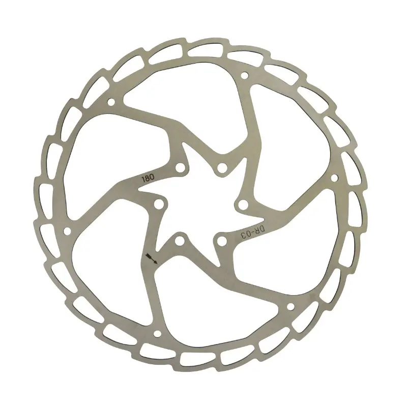 Jalgratta piduriketas Newton 180 mm 6 auku hõbedane Shimano-ga ühilduv