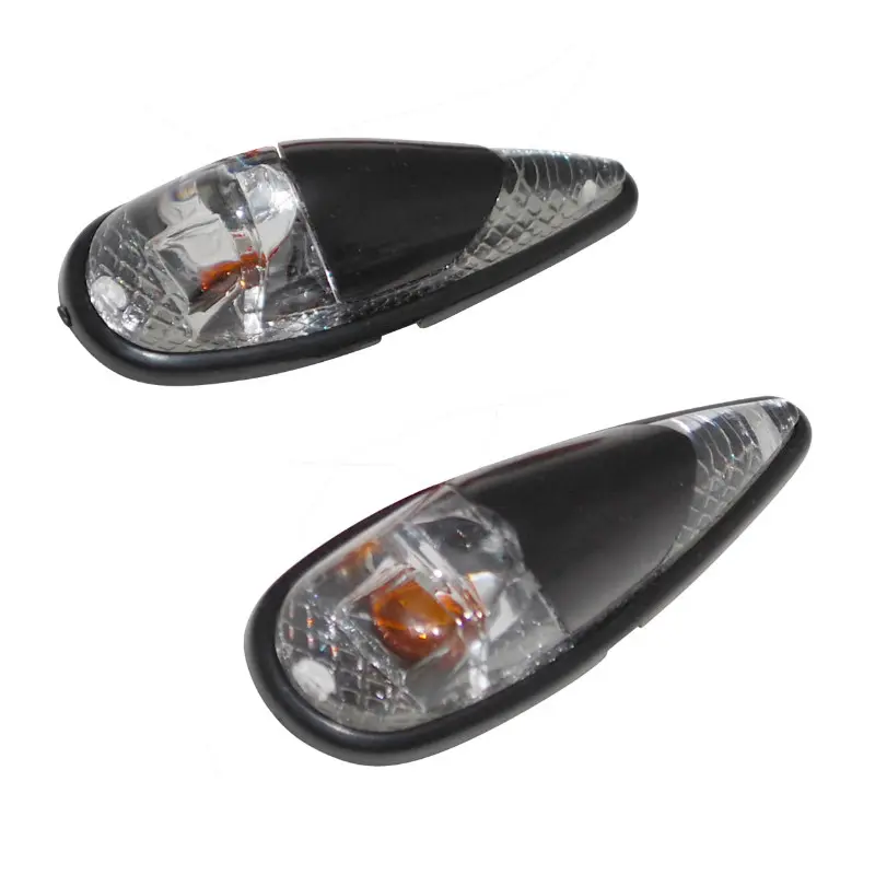 Éclairage déco Replay goutte d'eau fender transparent-noir ampoule orange (L 61 mm - H 22 mm - l 18 mm)