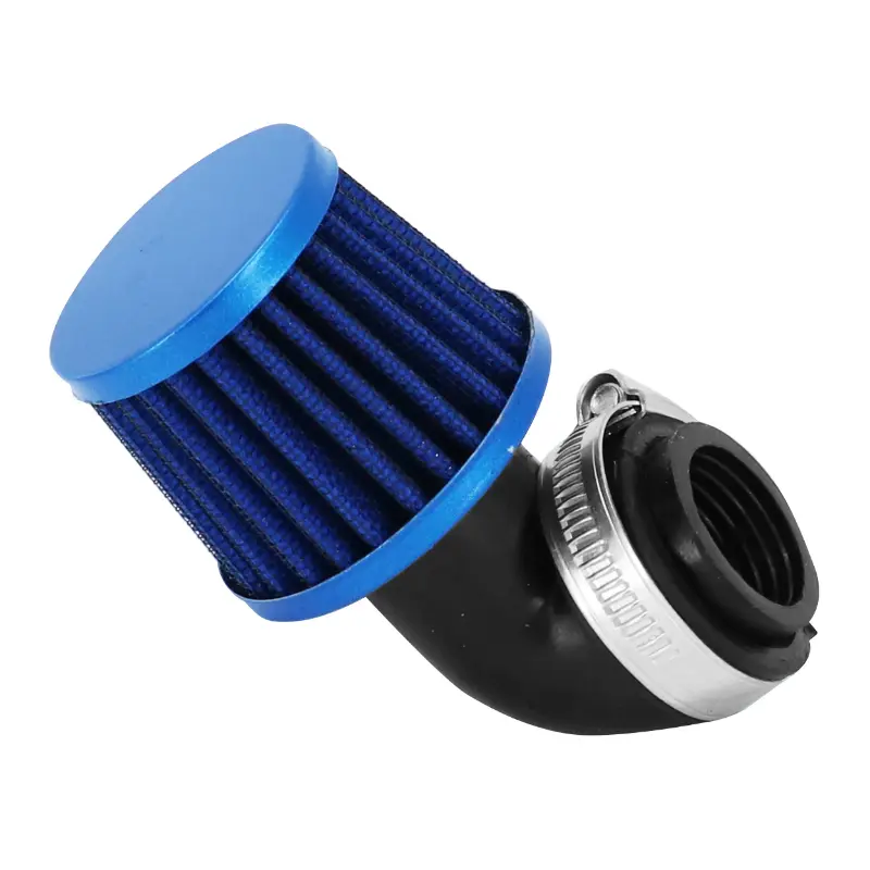 Lọc gió Replay KN Small FC xanh lắp đặt cong 90° đường kính 35-28