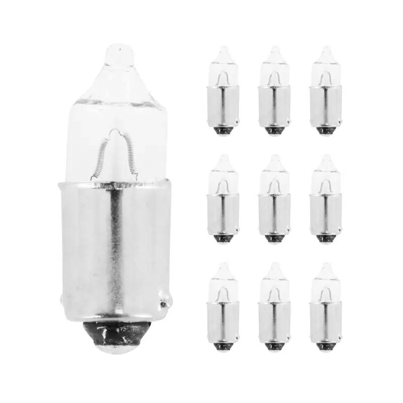 Ampoule halogène miniature H23W 12V 23W culot BA9S blanc clignotant P2R - Boîte de 10