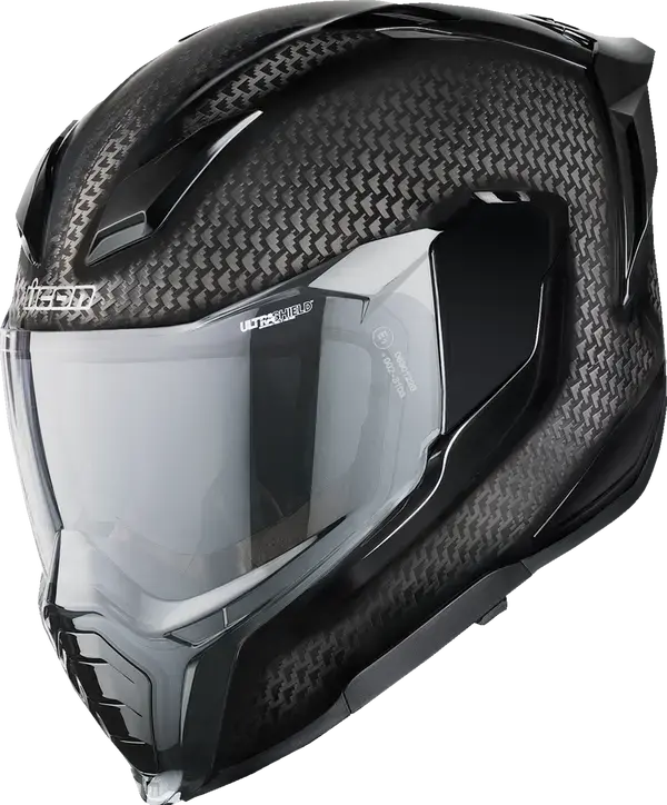 ICON Helm Ultraflite Carbon Black