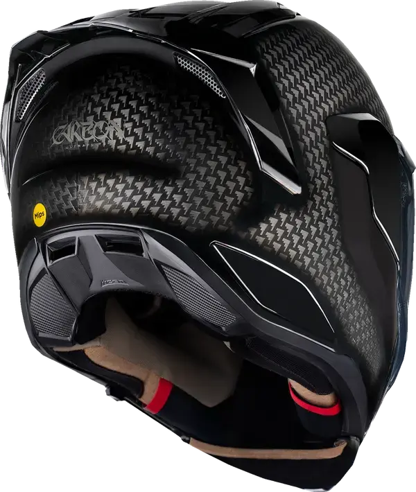 Helm ICON Ultraflite Carbon Schwarz — Ansicht 3