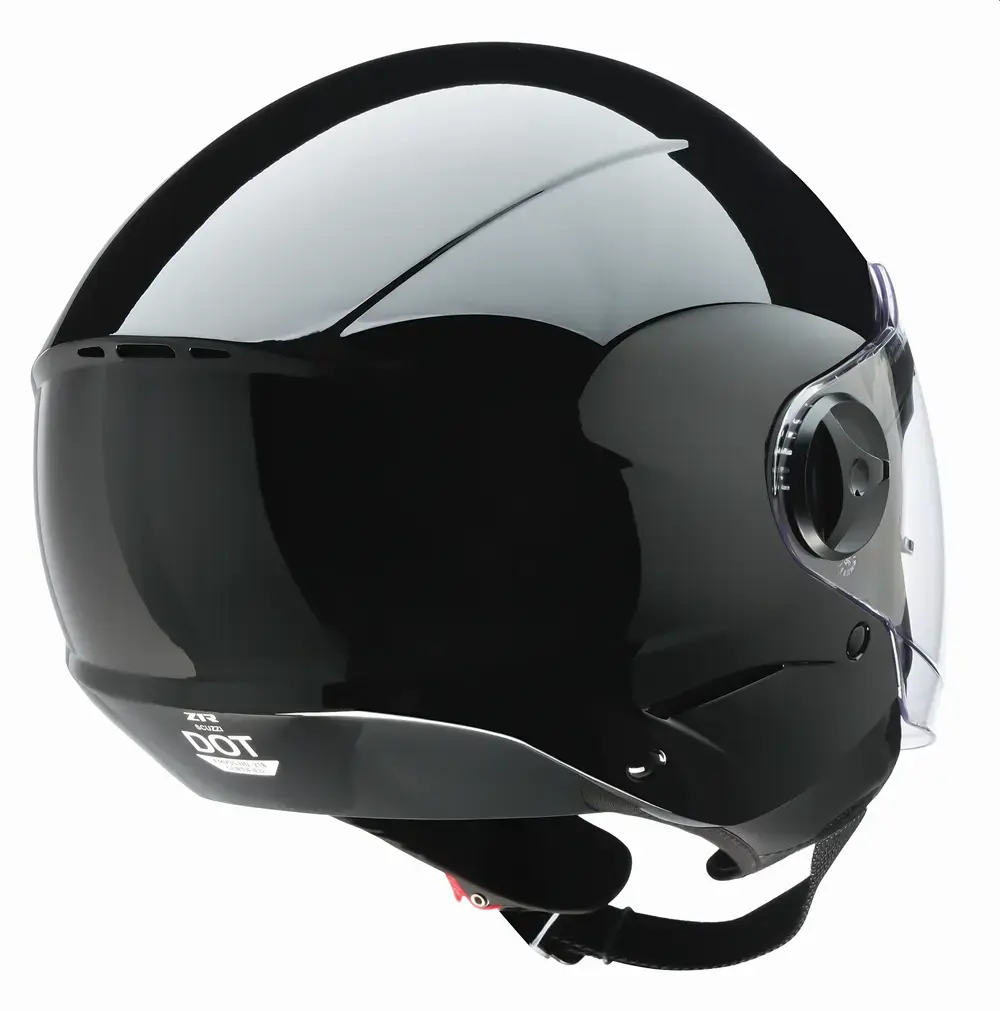 Z1R Scuzzi Black XS Helm, Größe XS — Ansicht 2