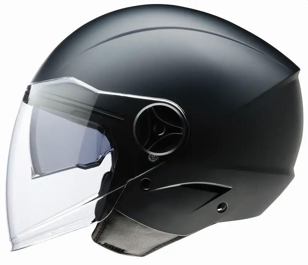 Z1R Scuzzi Flat Black Large Helmet