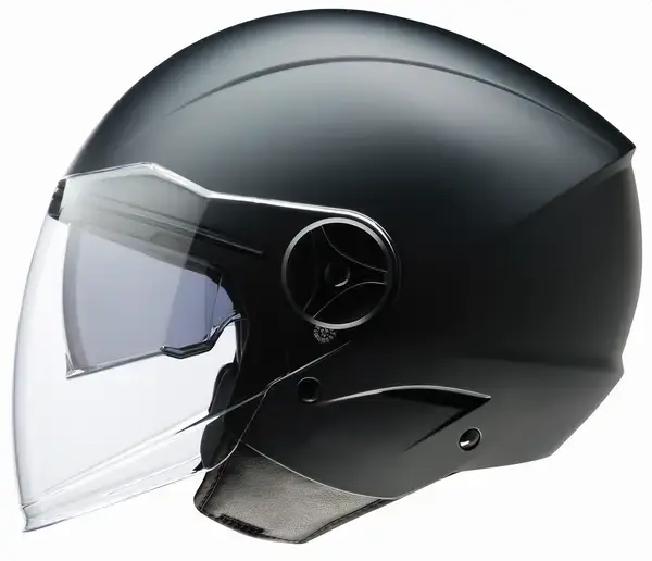 Z1R Scuzzi Flat Black Large Helmet — view 3