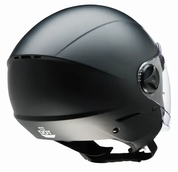 Z1R Scuzzi Flat Black Large Helmet — view 4
