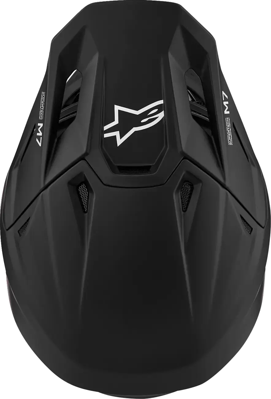 Alpinestars SM7 Blaster Black-Matte motocross hjelm — 5. billede