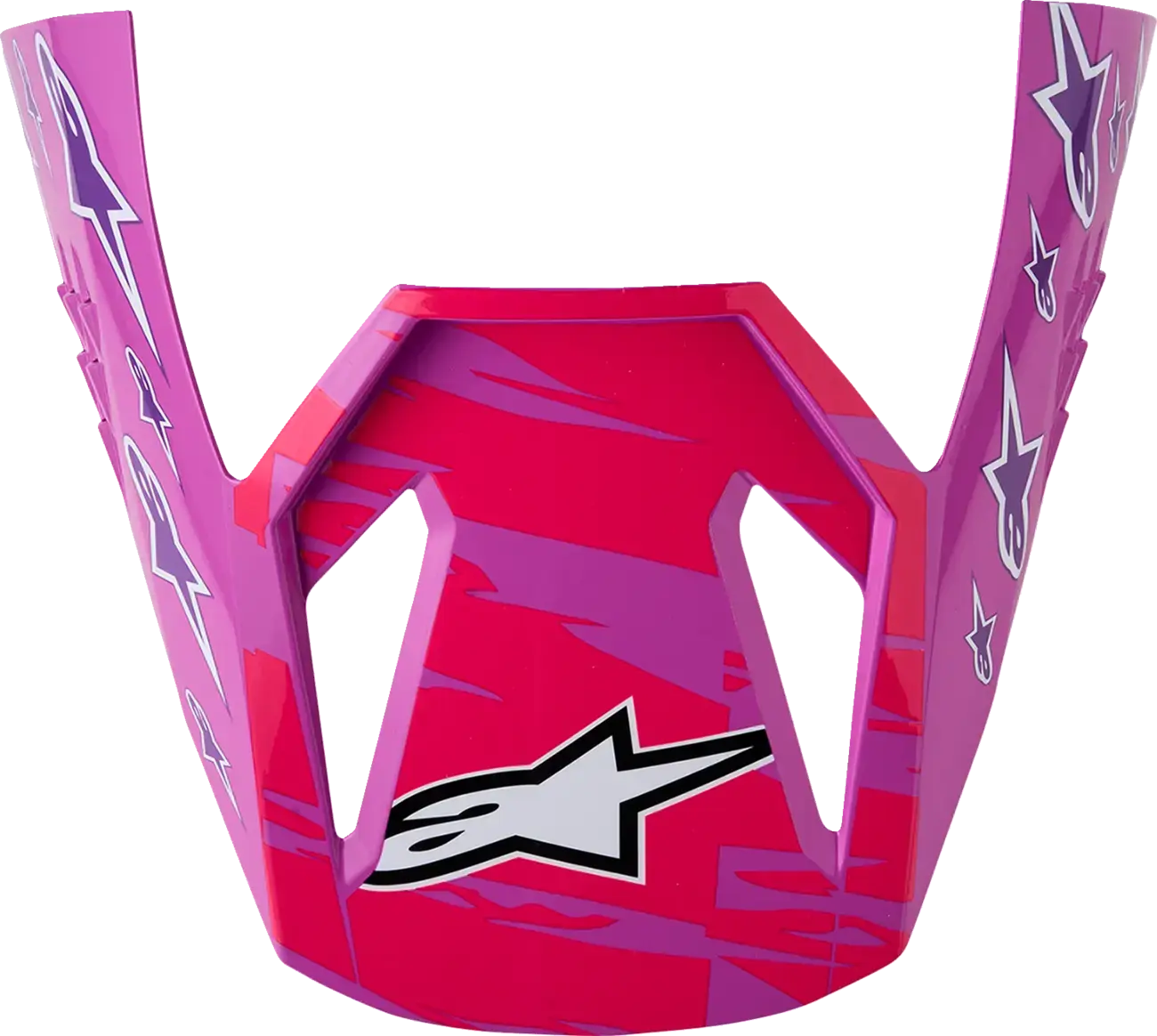 Visor S-M3 Falcon Alpinestars pour casque, polyuréthane/blanc/rose