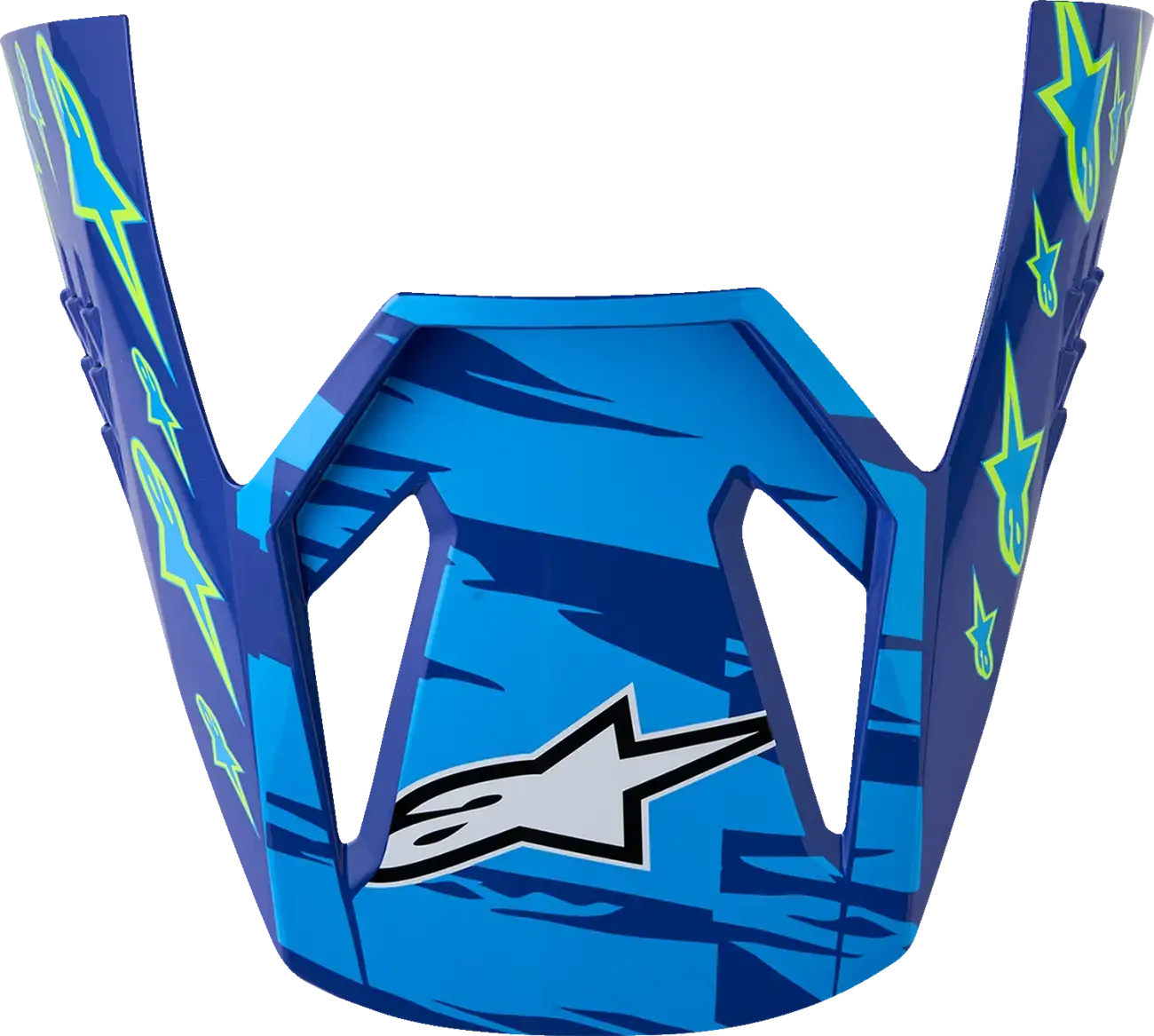 Visier S-M3 Falcon Alpinestars - Bleu/Noir/Rose/Jaune
