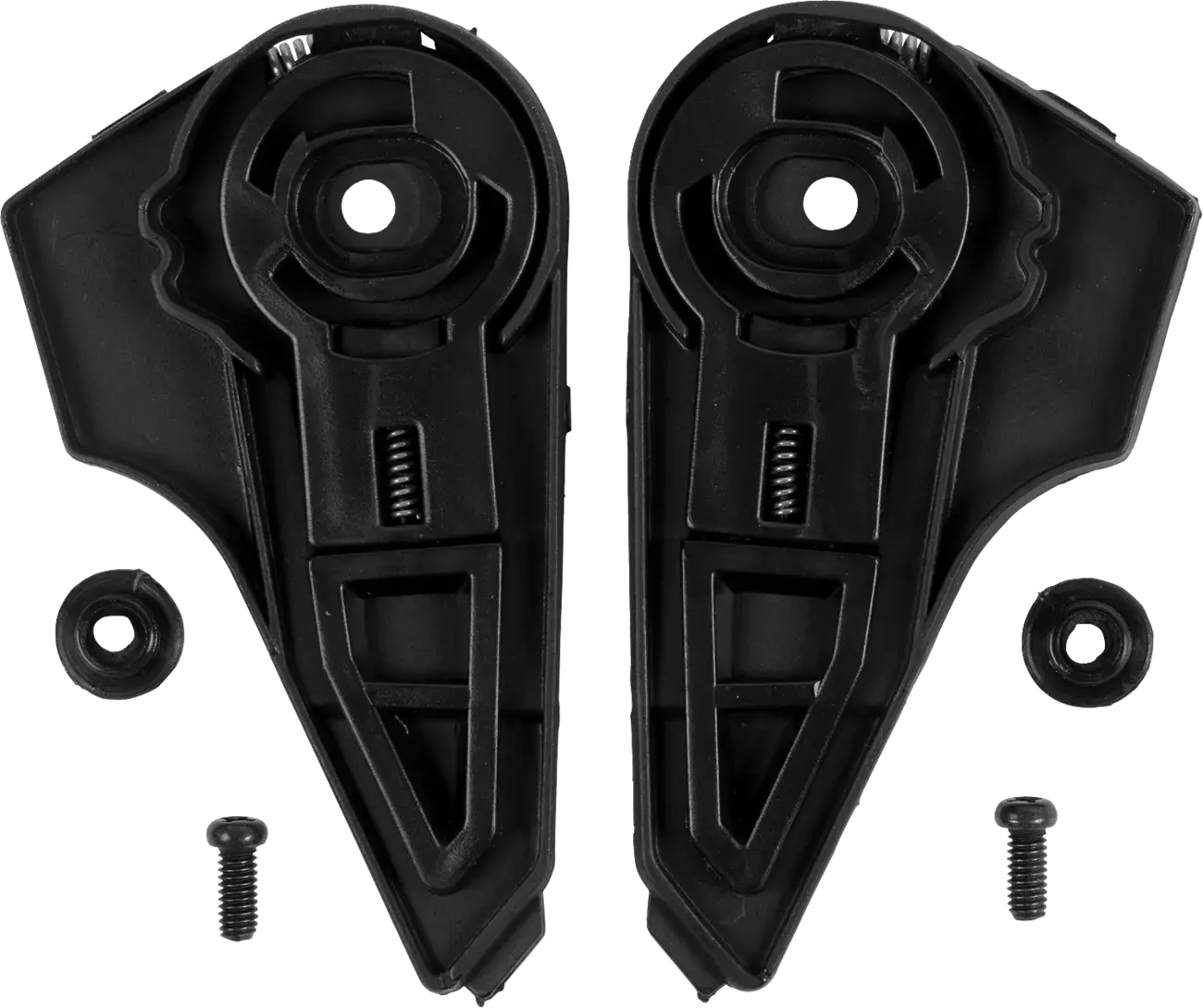 Scharnier-Kit schwarz für Helm Z1R - Motorradausrüstungsteile
