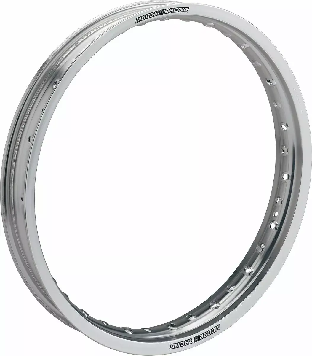 Felge Moose Offroad Hard-Parts silber RR 1.85X19 36H