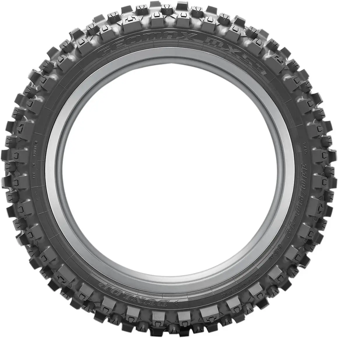 DUNLOP GEOMAX MX 53 R Motorradreifen 110/90-19 M/C 62M NHS — Ansicht 5
