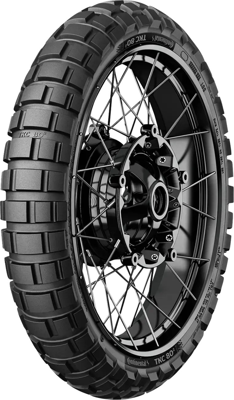 Pneu Continental TKC 80 2 100/90-19 57R TL M+S pour Moto