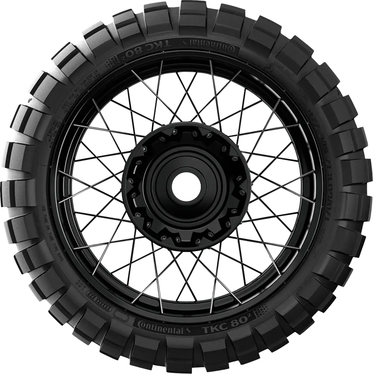 Reifen Continental TKC 80 2 100/90-19 57R TL M+S für Motorrad — Ansicht 2