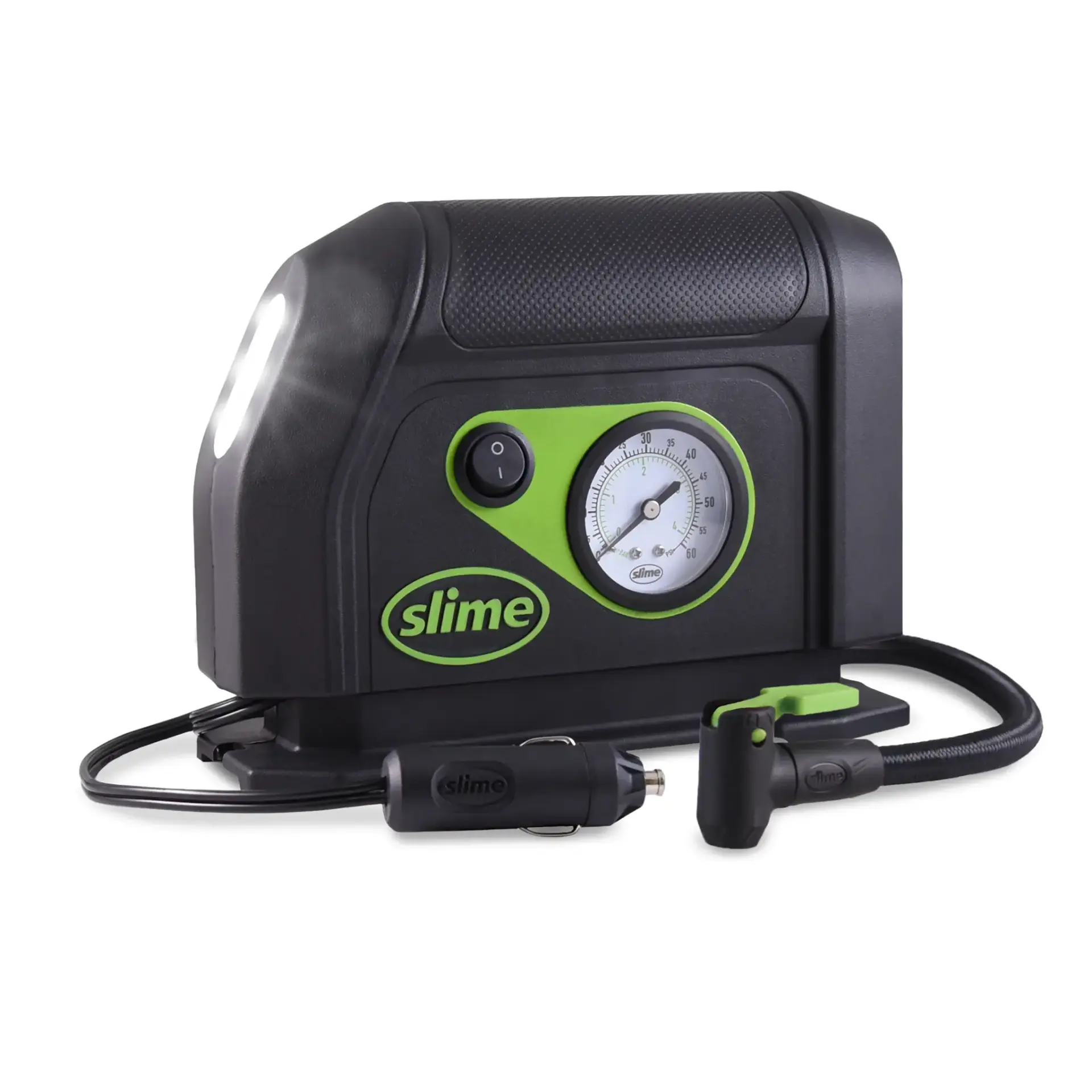 Reifenfüller 12V Slime für Motorrad, Roller und Fahrrad