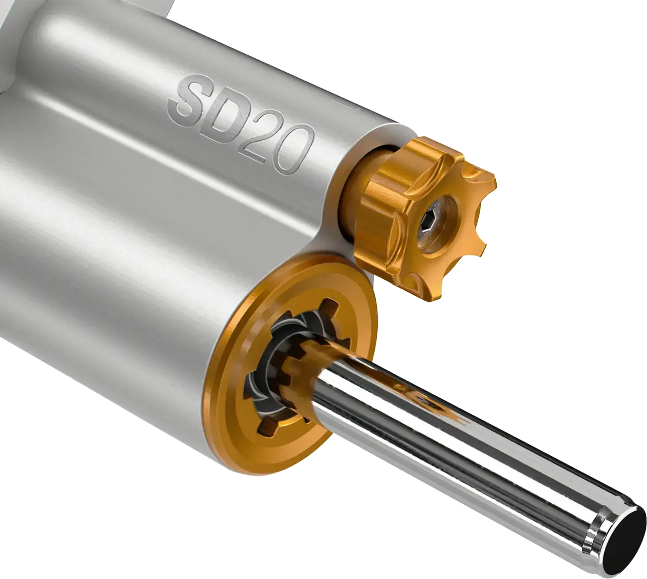 Ohlins Stroke 70 Ti Lenkungsdämpfer für Motorrad — Ansicht 4