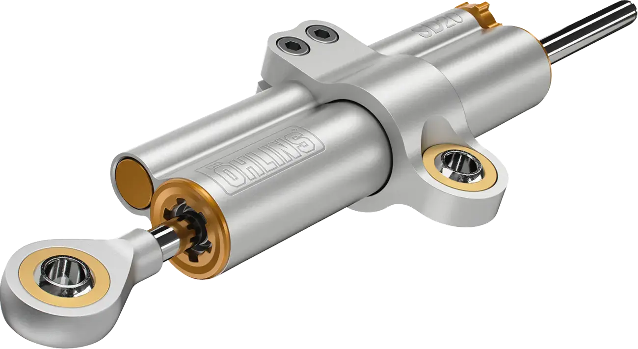 Tlumič řízení Ohlins pro Ducati Panigale, Panigale V4 — pohled 5