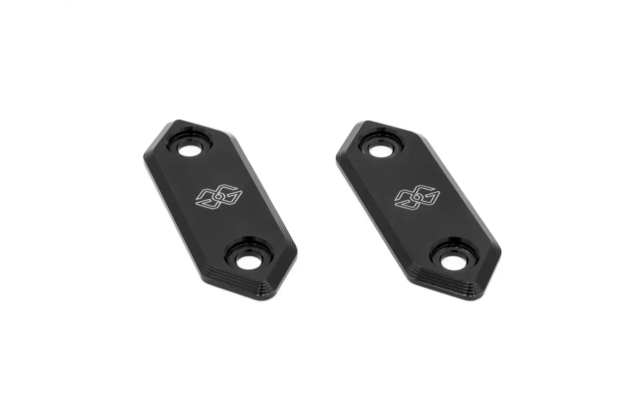 Черен капак за огледало за Kawasaki - Gilles Tooling