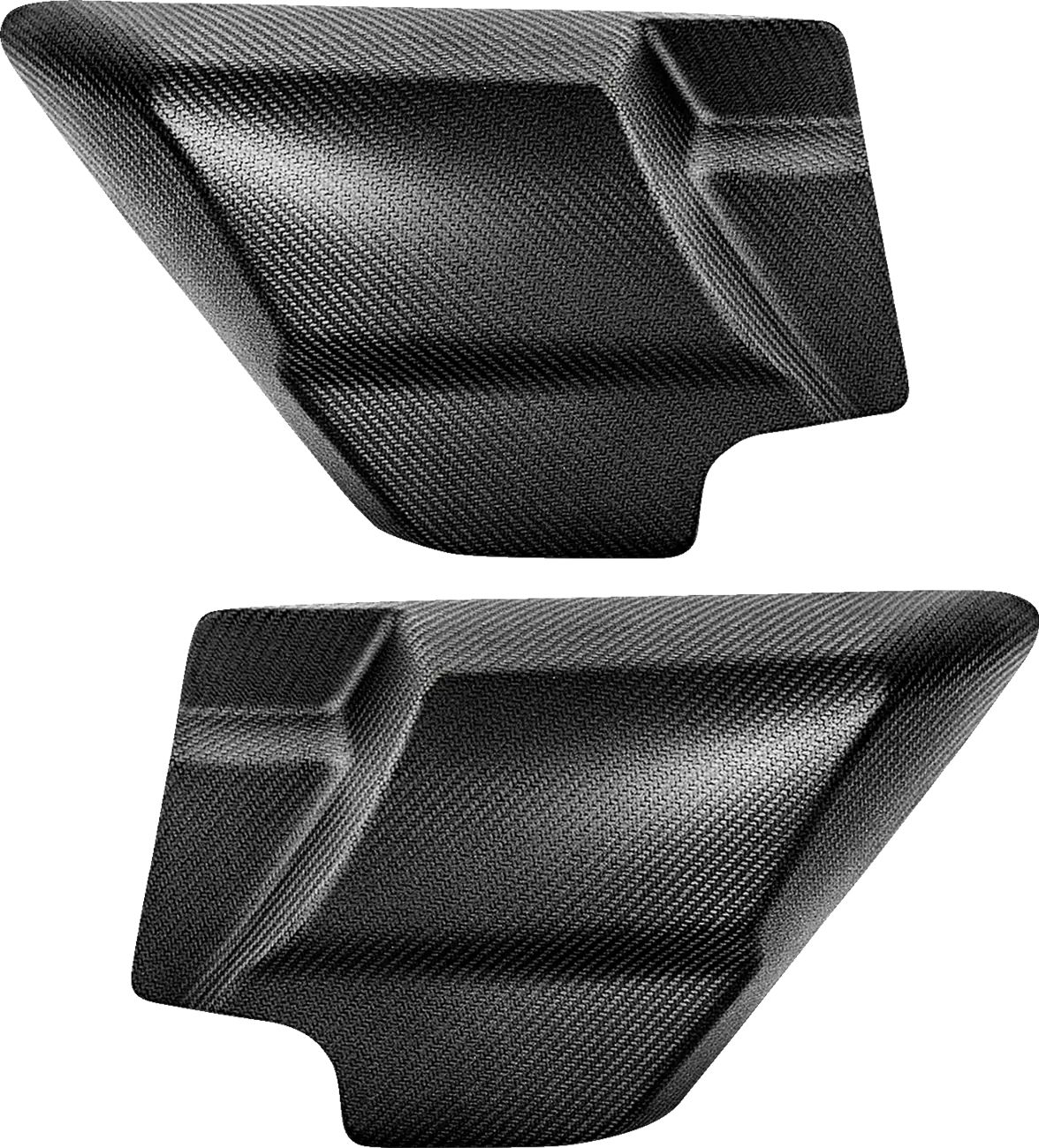 Matte Carbon-Seitenabdeckung für FL - Saddlemen