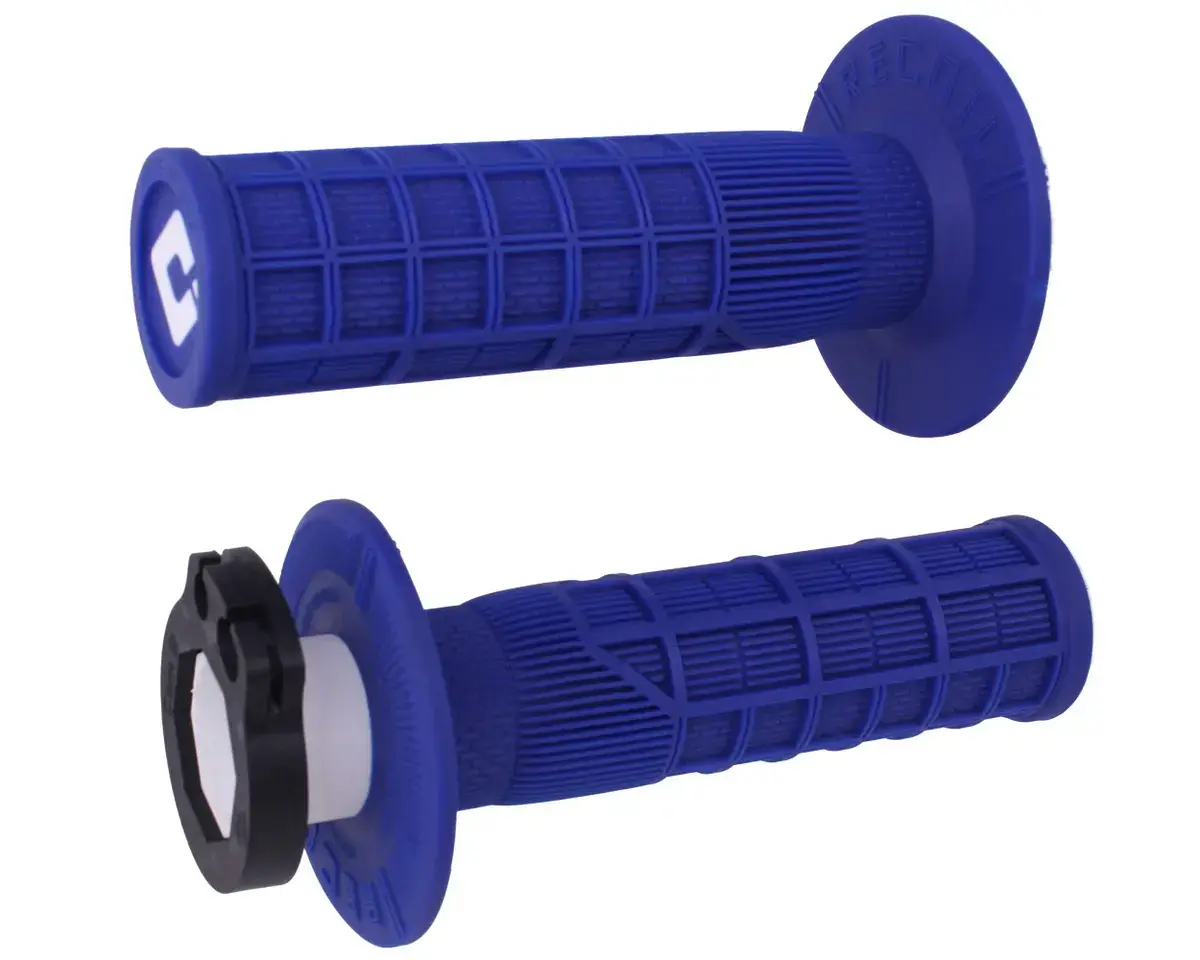 ODI Grip Recoil SX-MX Lock-On Motorradgriffe Blau