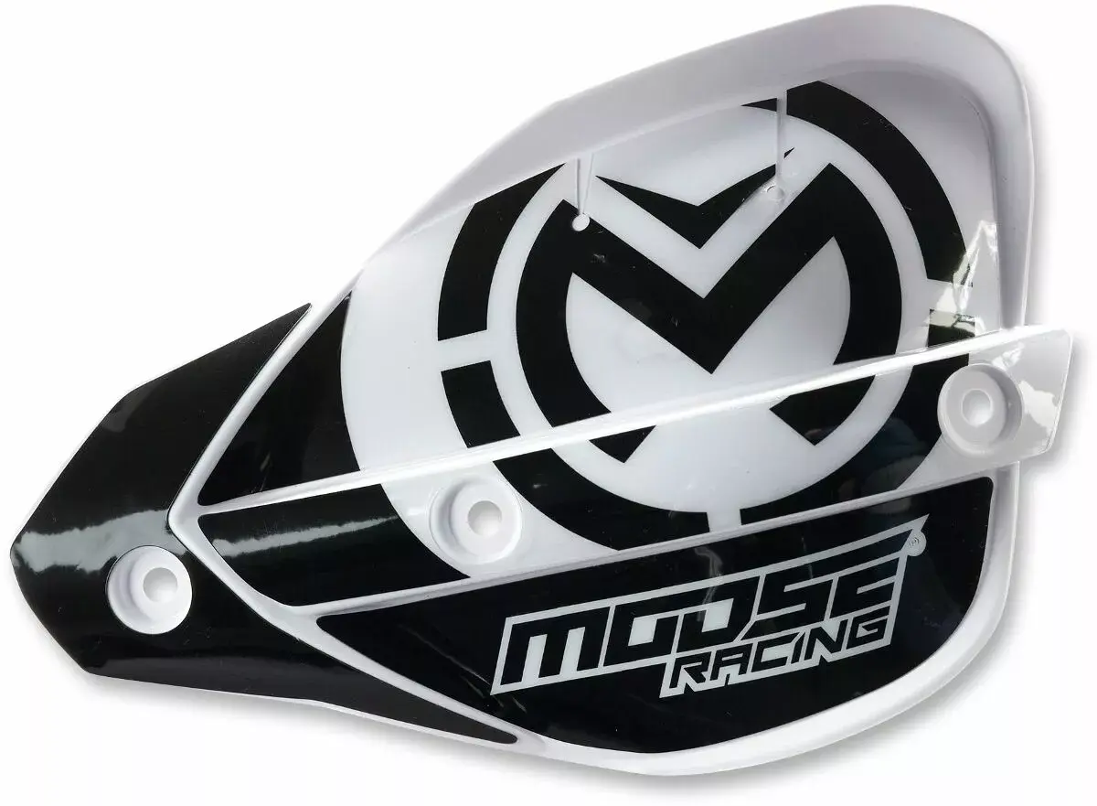 Asenduskilp enduro valge MOOSE OFFROAD HARD-PARTS