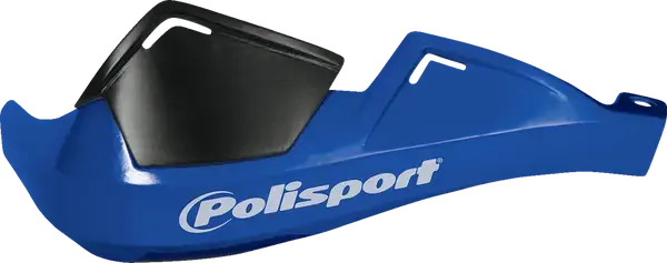 Polisport Evolution 통합형 폐쇄 버전 블루 오토바이 핸드 가드 — 4번째 뷰