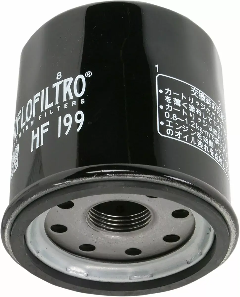 Hiflofiltro HF199 Ölfilter passend für Indian 1200 Scout ABS 2020+-Polaris 550 Sportsman Quad 2011+2014 (65X77MM) — Ansicht 7