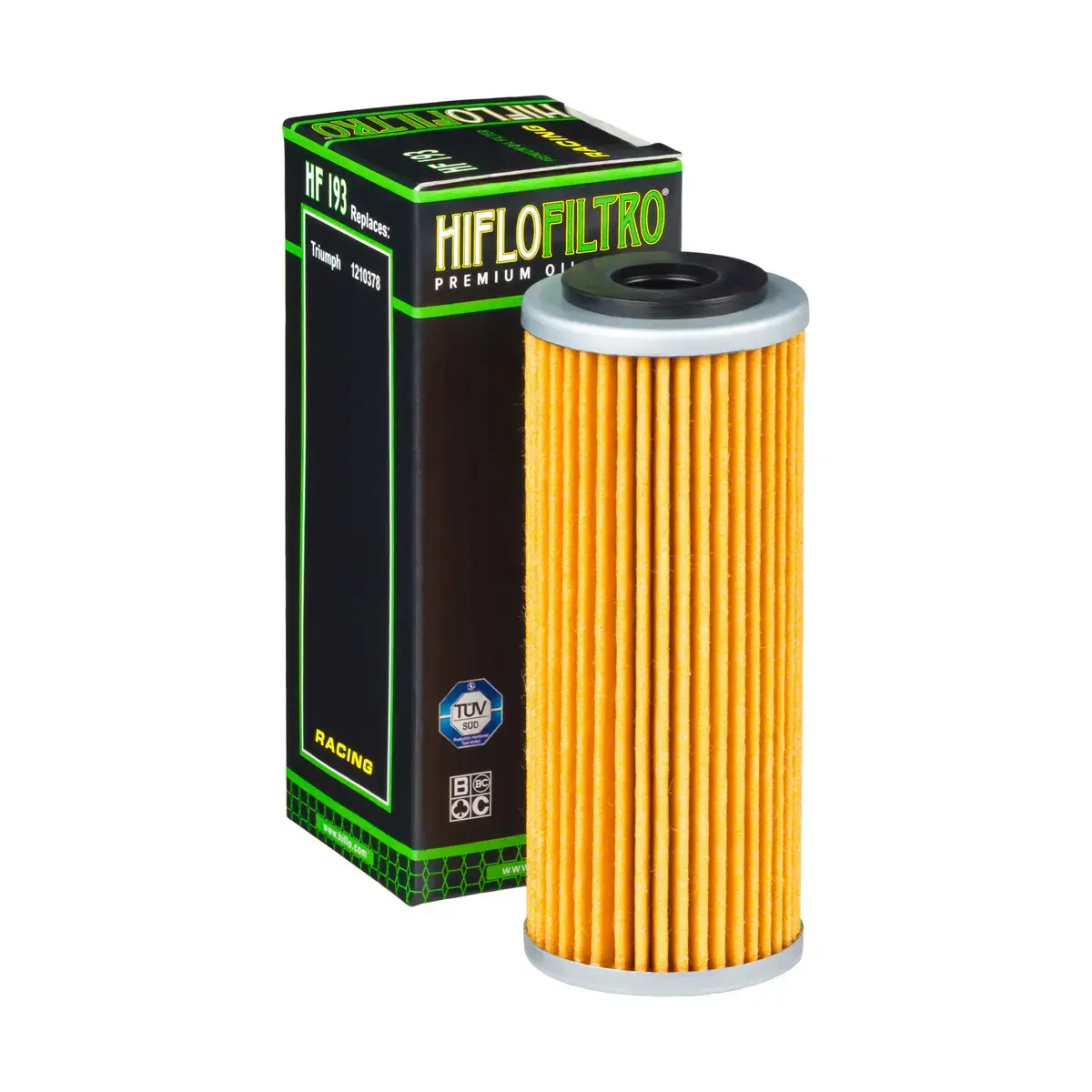 Filtre à huile HF193 pour moto - Hiflofiltro
