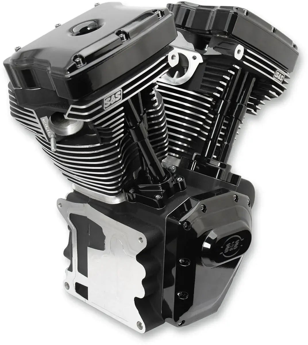 Complete S&S Cycle Engine T124LB BLK 06-FXD Kit