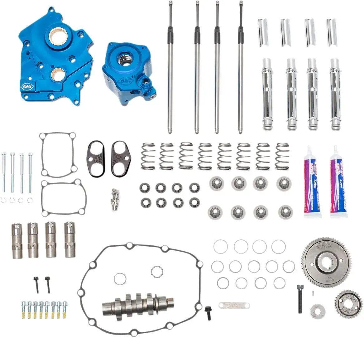 S&S Cycle schwarzes Kipphebel-Kit für Motorrad