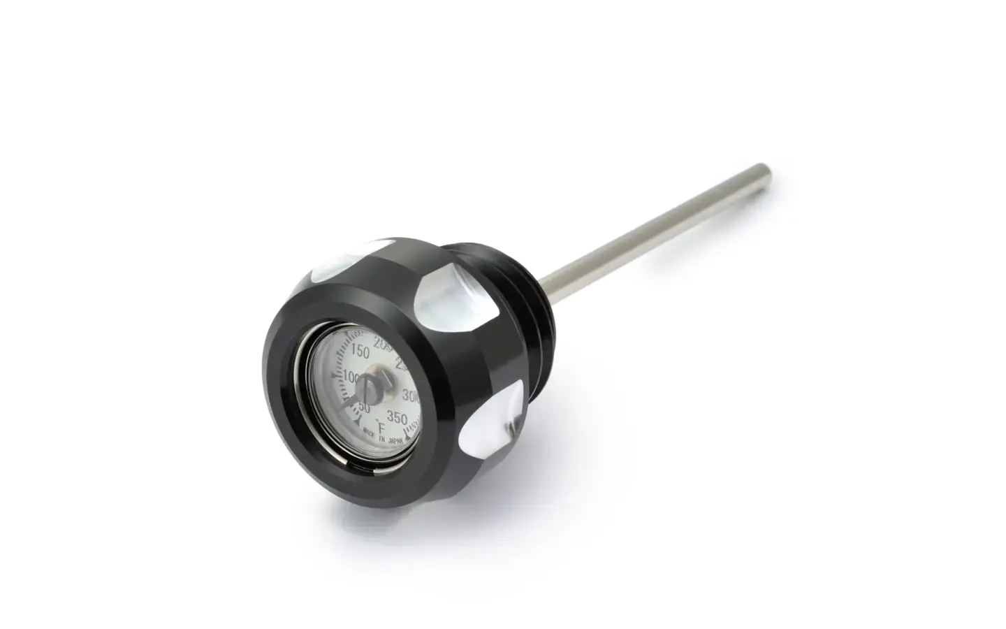 Jauge de température d'huile Daytona M8 Noire pour moto et scooter