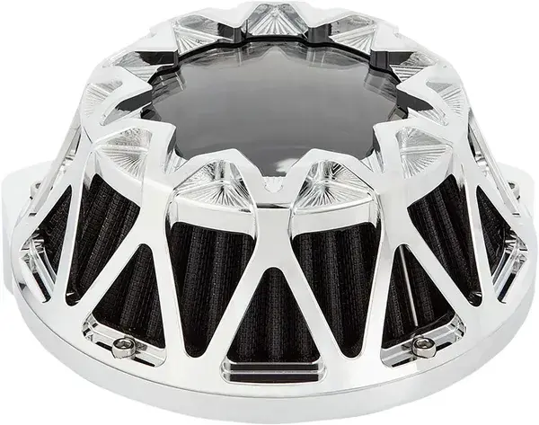 Luchtfilter Arlen Ness Air CLNR Crossfire Chroom — zicht 2