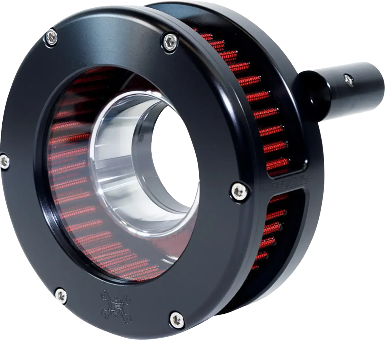 Luftfilter FEULING PARTS für FLT 08-16 Touring, schwarz/rot
