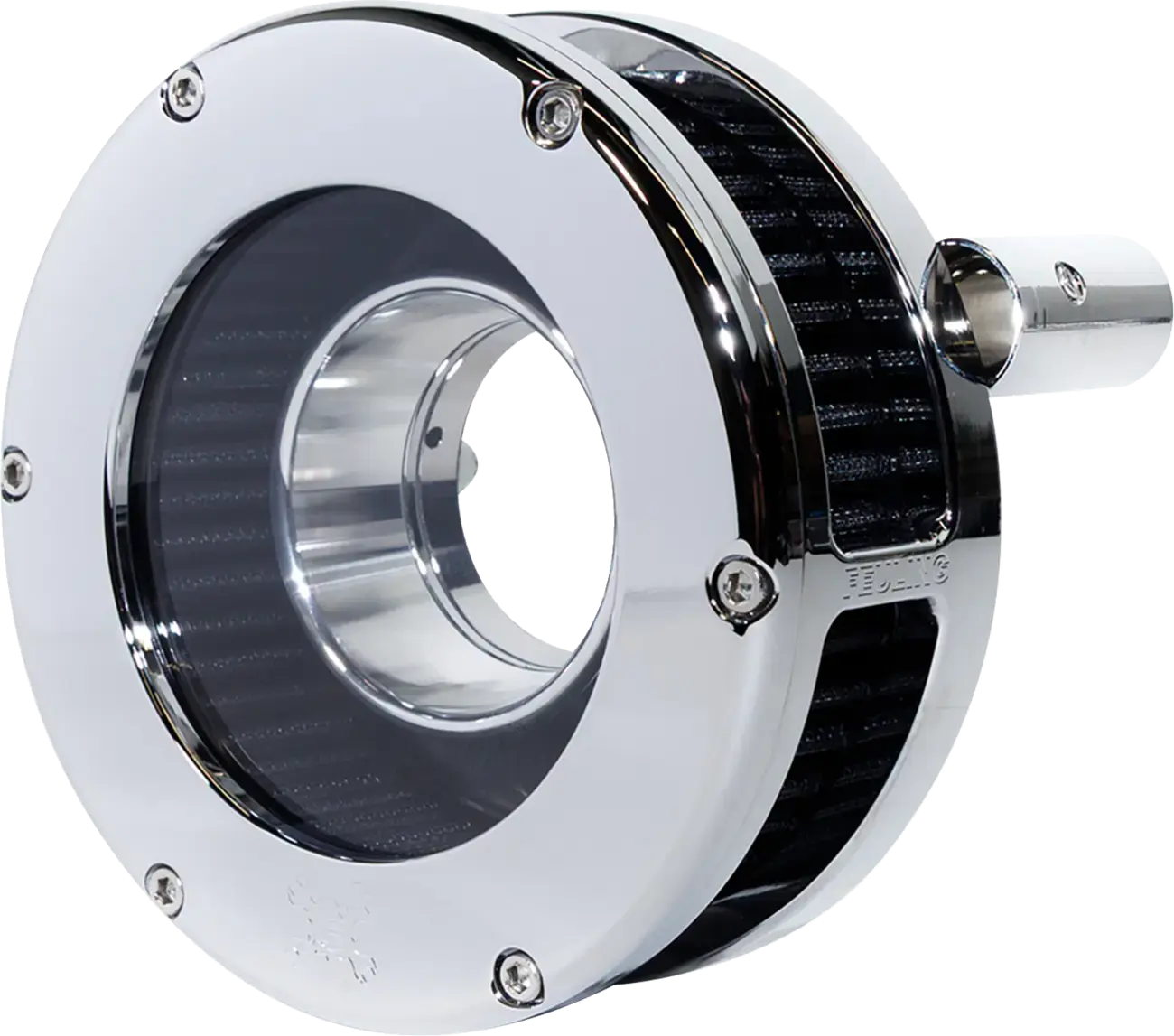Luftfilter FEULING PARTS für Motorrad Twin Cam 99-17, chrom/schwarz