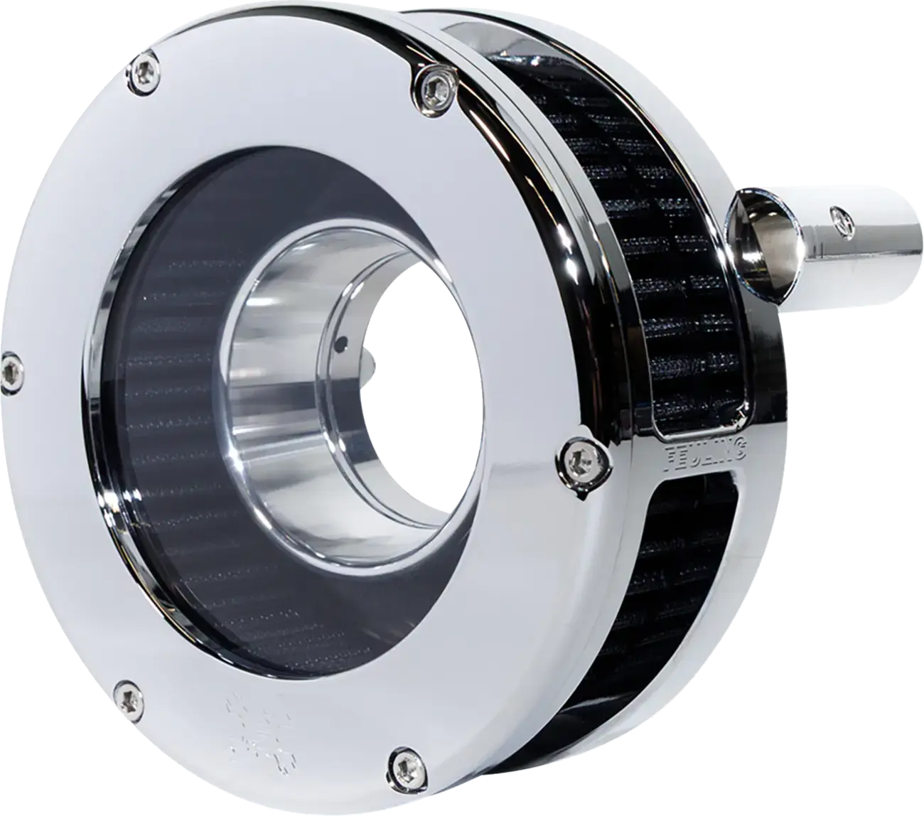 Luftfilter FEULING PARTS für FLT 08-16 Touring, chrom/schwarz