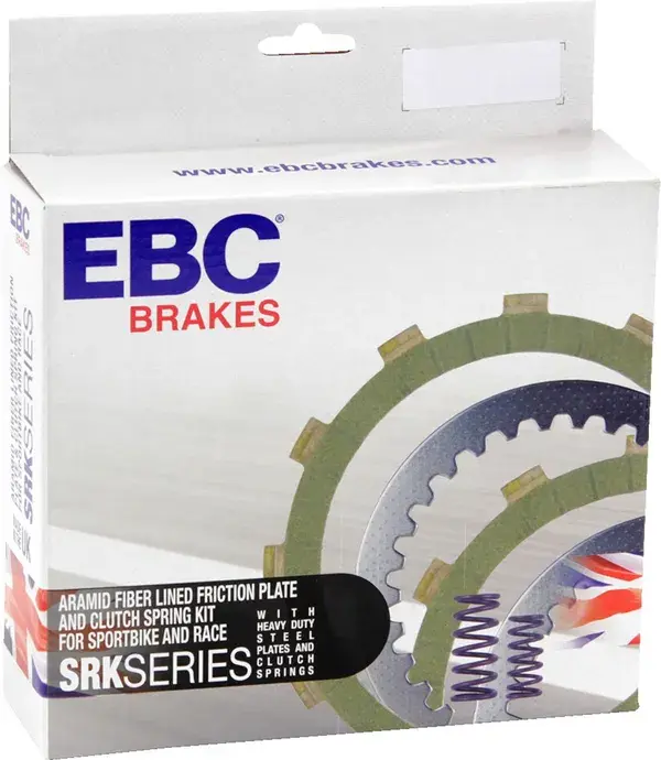 طقم كامل لدبرياج EBC (أقراص ناعمة + أقراص محشوة + نوابض) — المنظر 3