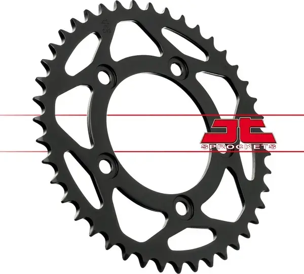 Kettenrad passend Ducati 937 Monster 2021+2025 520 43 DTS Stahl Schwarz - JT Sprockets — Ansicht 5