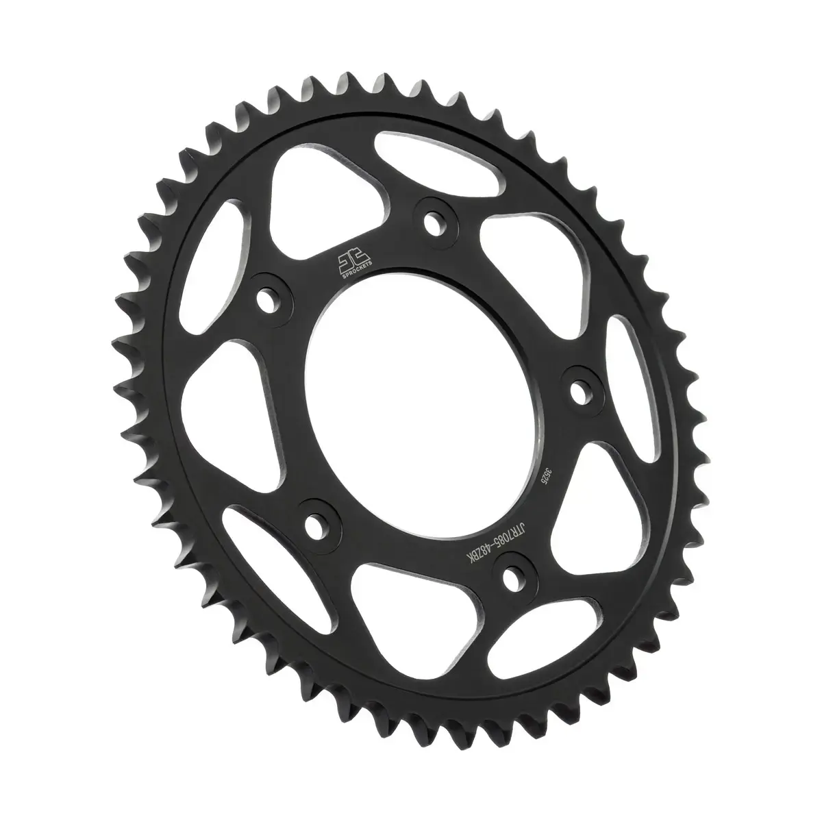 Stražnji zupčanik 48 zubi 530 crni za motocikl - JT SPROCKETS