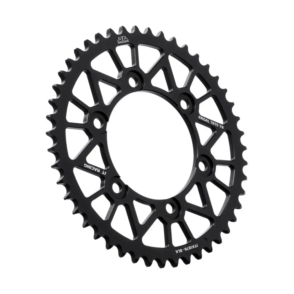 ترس خلفي 43 سنّاً أسود للدراجات النارية JT Sprockets