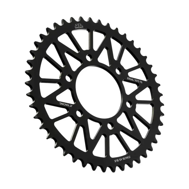 تروس سلسلة JT Sprockets RL 48T أسود للدراجات النارية والدراجات البخارية