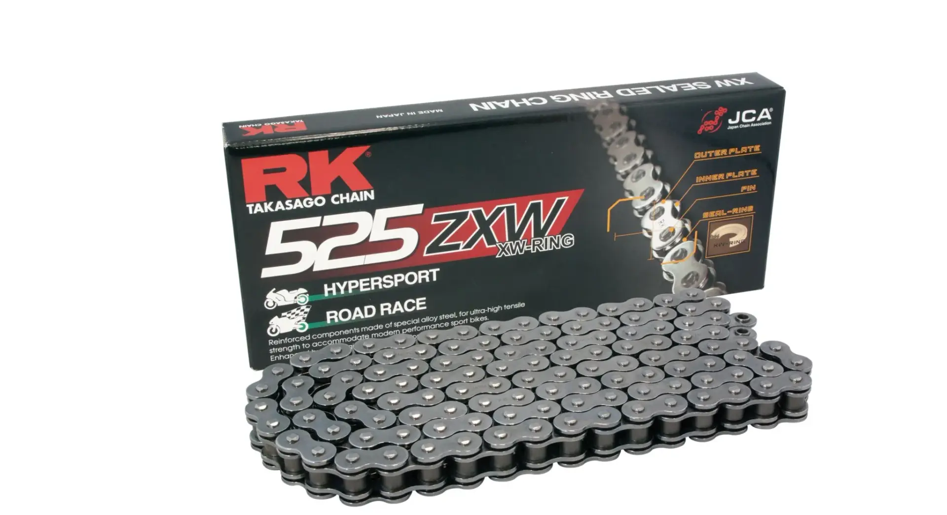 RK 525ZXW 126링크 체인
