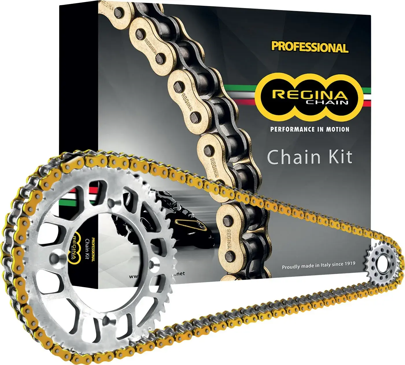 Kit chaîne et pignon Regina pour CFM 650GT 20-