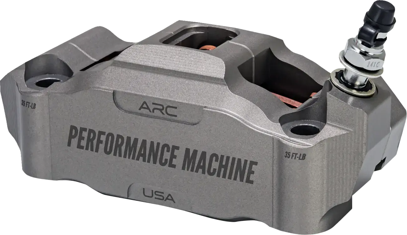 Преден десен сив спирачен диск 125X4 Performance Machine, серия Race