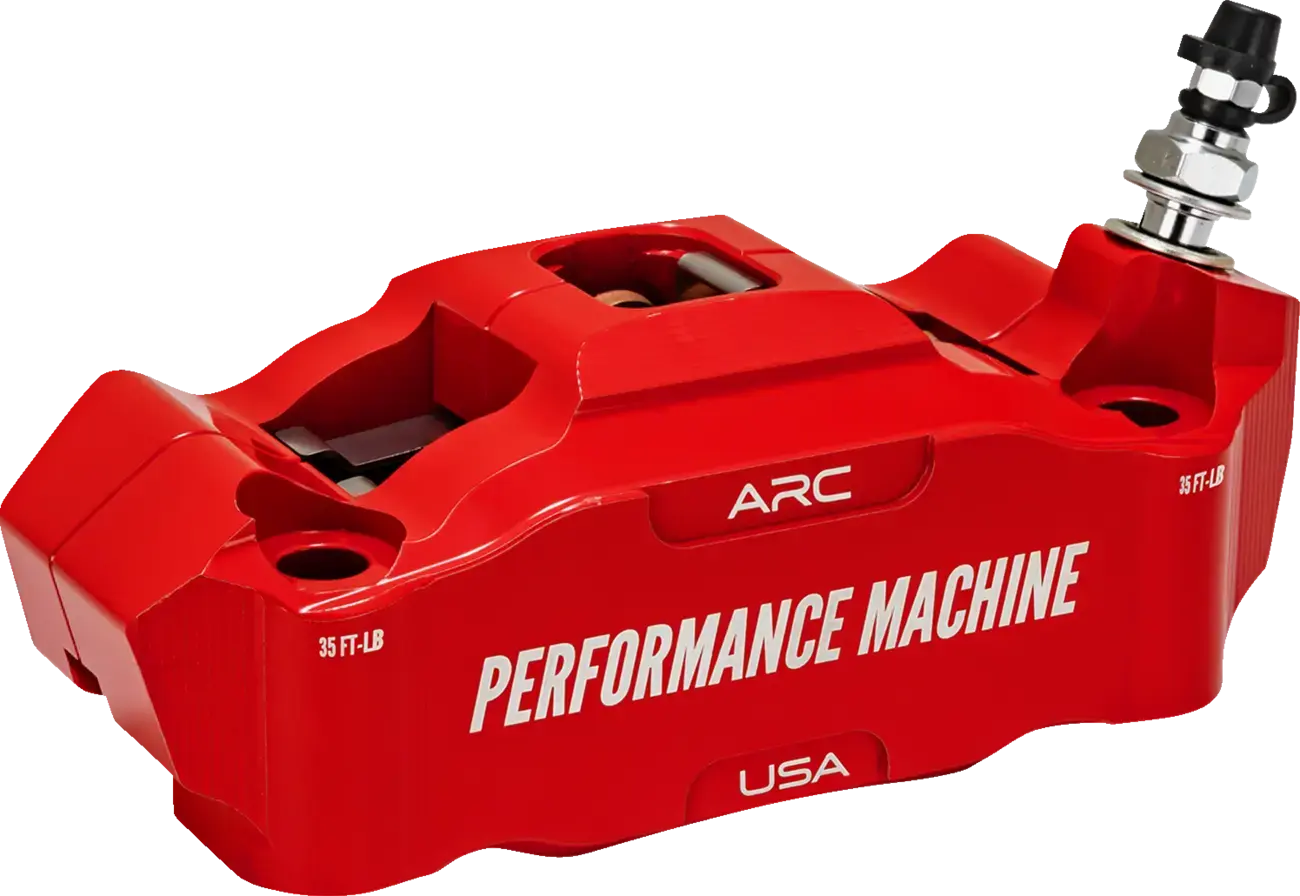 Предна дясна червена спирачна ротора 125x4 Performance Machine
