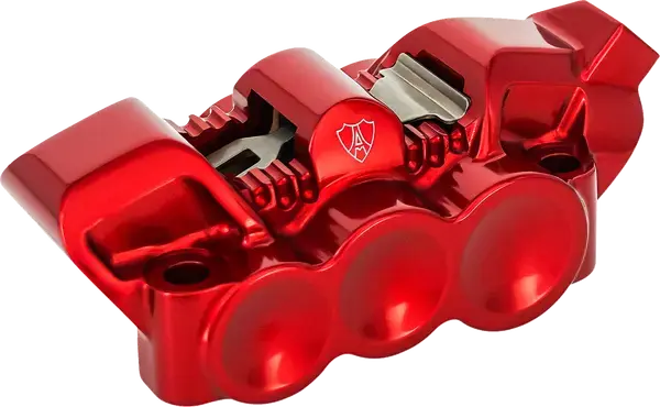Arlen Ness monodiskbremse 100mm lige radial rød — 2. billede