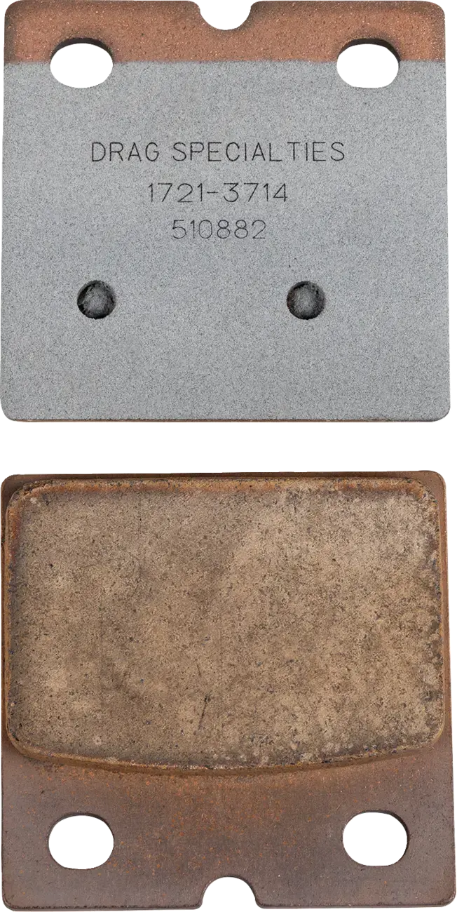 मोटरसाइकिल HDP701 के लिए Premium Sintered ब्रेक पैड Drag Specialties